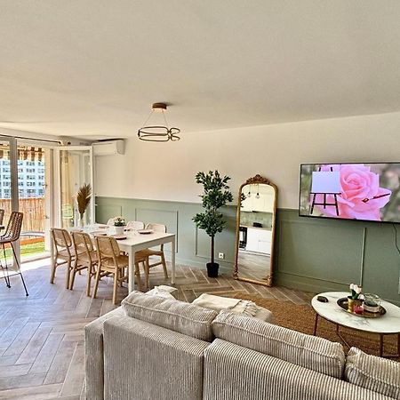 Modern & Cosy 3 Bedrooms Train Tramway Ницца Экстерьер фото